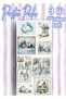 3Pcs Vintage Winter and Snow Postage Stamp Sticker Set Decorative Labels Agenda Bullet Journal Scrabook - 3