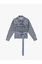 Women's Jean Jacket 6Wal50019Md Gray - 3