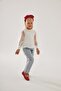 Organza Sleeve White Color Bodysuit - White - 2-3 Years - St00311-White-2-3 Years