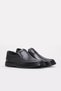 Black Genuine Leather Orthopedic Rubber Sole Men's Classic Shoes Tg096621321619