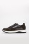 Khaki Genuine Leather Lace-Up Eva Sole Men's Casual Shoes Tg095301312561221 - 3