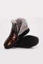 Brown Crocodile Genuine Leather with Fur Inside Thermo Sole Zippered Quality Women's Boots Tg094111126