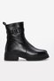 Black Floater Fur Inside Genuine Leather Zipper Thermo Sole Classic Women's Boots Tg0925711261 - 4
