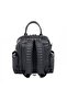 Kitty Leather Mother Baby Care Backpack 7271 Black - 2