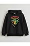 Unisex 100% Cotton Bombardino Crocodilo Printed Children's Hooded Sweatshirt - 2