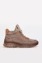 Mink Nubuck Genuine Leather Lace-Up Zippered Rubber Sole Women's Sports Boots Tg09757192612510 - 4