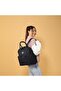 Kitty Leather Mother Baby Care Backpack 7271 Black - 5