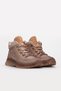 Mink Nubuck Genuine Leather Lace-Up Zippered Rubber Sole Women's Sports Boots Tg09757192612510