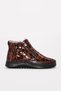 Tan Crocodile Fur Genuine Leather Zippered Thermo Sole Women's Boots Tg09972112617970 - 4