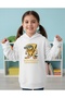 Unisex 100% Cotton Quesadilla Crocodila Printed Children's Hooded Sweatshirt
