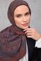 Viscose Velora Scarf Four Seasons Brown 90X90 - 6