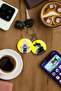 Cyberpunk Anime Bag Ornament Keychain Charm (2 Pcs) - 3