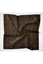 Viscose Velora Scarf Four Seasons Dark Brown 90X90 - 7