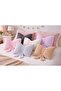 Welsoft Bow Tie Pillow 40X40 Decorative Throw Pillow Plush Soft Pillow |   For Living Room Sofa Bed - 4