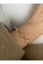 Limited Edition - Zircon Stone Steel Non-Tarnish Women's Bracelet Cuff - 2