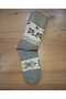 Wool Socks with Patterned Lining - 2