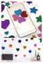 Shaped Glitter Eva Adhesive Snowflake 1 Pack of 100 Self-Adhesive Glitter Eva Sticker School Supplies - 5