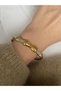 Limited Edition - Zircon Stone Steel Non-Tarnish Women's Bracelet Cuff - 5