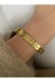 Limited Edition - Zircon Stone Steel Non-Tarnish Women's Bracelet Cuff - 3
