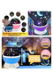 360 °   Rotating Projection Colorful Light Night Lamp Reflecting Moon and Starry Sky - 3