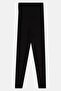 Women Plain Leggings, Black - 3