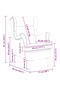 Armchair Cream White Velvet - 3