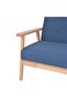 Armchair Blue Fabric - 5