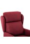 Recliner Chair Wine Red 66.5 x 94 x 101.5 cm Polyester - 5