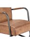 Relax Armchair Light Brown Real Leather - 5