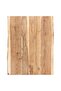 Table Top Solid Acacia Wood 80x(50-60)x3.8 cm