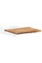 Table Top Solid Acacia Wood 80x(50-60)x3.8 cm - 3