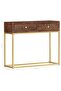 Console Table 90x30x75 cm Solid Mango Wood - 3