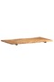 Table Top Solid Acacia Wood 100x(50-60)x2.5 cm - 4