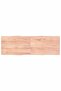 Table Top Light Brown 180x60x(2-4)cm Treated Solid Wood Live Edge