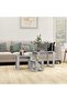 Nesting Tables 3 pcs Concrete Grey Engineered Wood