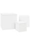 Side Tables 3 pcs White Engineered Wood - 2