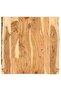 Table Top Solid Acacia Wood 58x(50-60)x2.5 cm