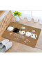 Cat Gang Patterned Coco Look Door Mat for Front Door and Indoor Use - 5