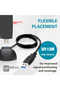 كابل تمديد USB 3.0 أسود بطول 1.5 متر، قاعدة توصيل، كابل تمديد USB 3.0 ذكر إلى أنثى، USB 3.0 E - 3