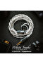 WhiteSnake-4.4-0.78 Angelears x Yongse WhiteSnake Edition Pure Silver+Silver Plated Single Crystal C - 2