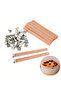10pcs Wooden Candles Wick With Sustainer Tab Candle Wick Core For DIY Candle Making Supplies Hand... - 6