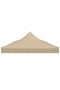 Party Tent Roof 6x3 m Beige 270 g/m² - 4