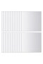 24 pcs Mirror Tiles Square Glass - 2