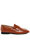 Women Flat Heel Loafers in Brown - 2