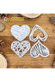 original Lovely Valentines Day Graffiti Loves Hearts Metal Cutting Dies Scrapbooking Decorative E... - 3