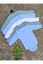 5-Piece Long-Sleeved Baby Bodysuit with Snap Fasteners - 2