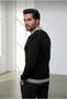 Interview Polo Neck Combined Knitwear Sweater - 3