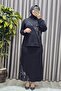 Women's Clothing Plus Size Tie-Dye Modal Skirt Set - 6