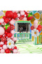 Other As picture 103pcs Pink Strawberry Balloon Arched Wreath Set with Strawberry and Daisy Foil Ba - 5