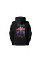 U Never Stop Relaxed Hoodie Unisex Outdoor Sweatshirts Black - 5